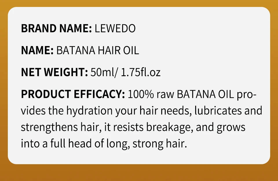 Pure Batana Hair Oil
